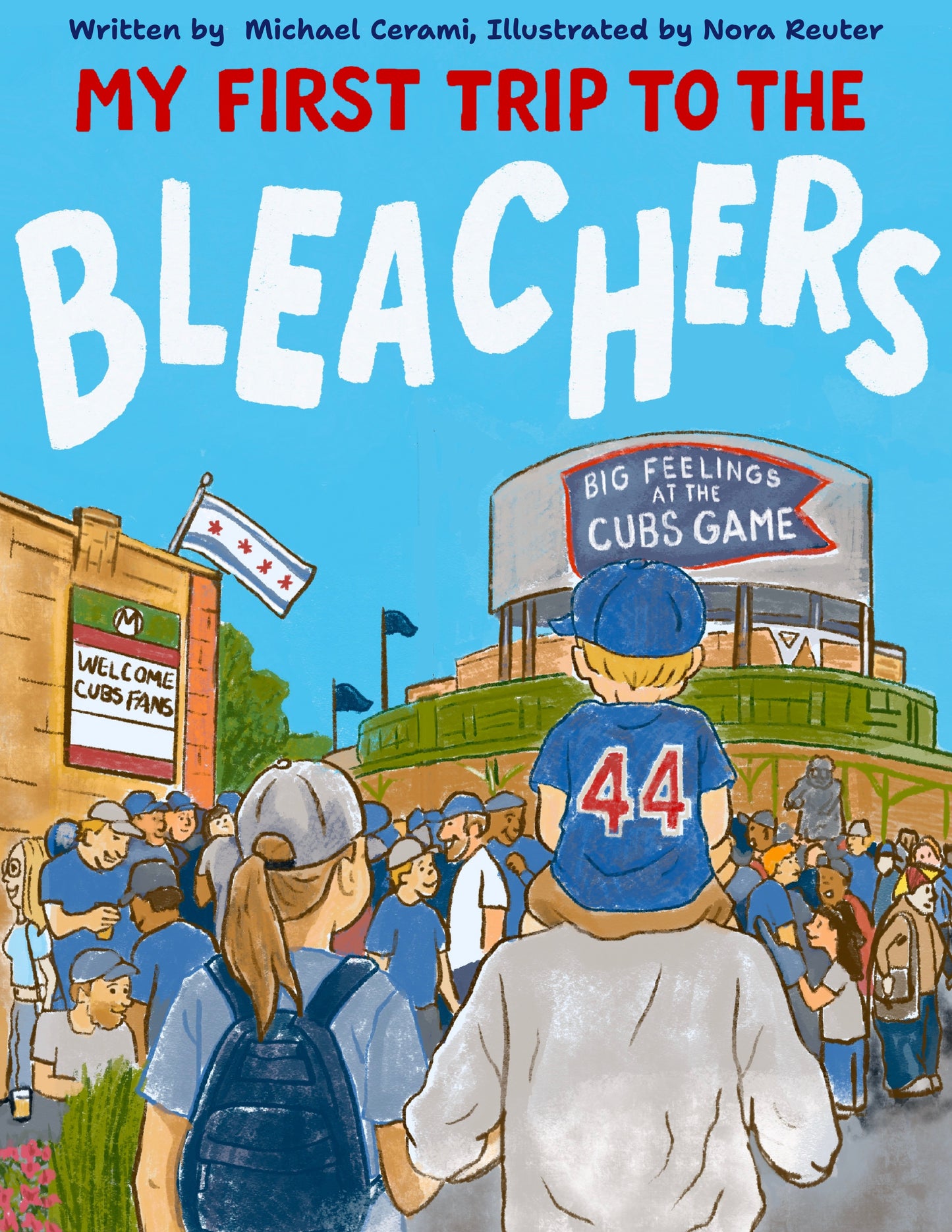 My first trip to the Bleachers -Custom signed and shipped