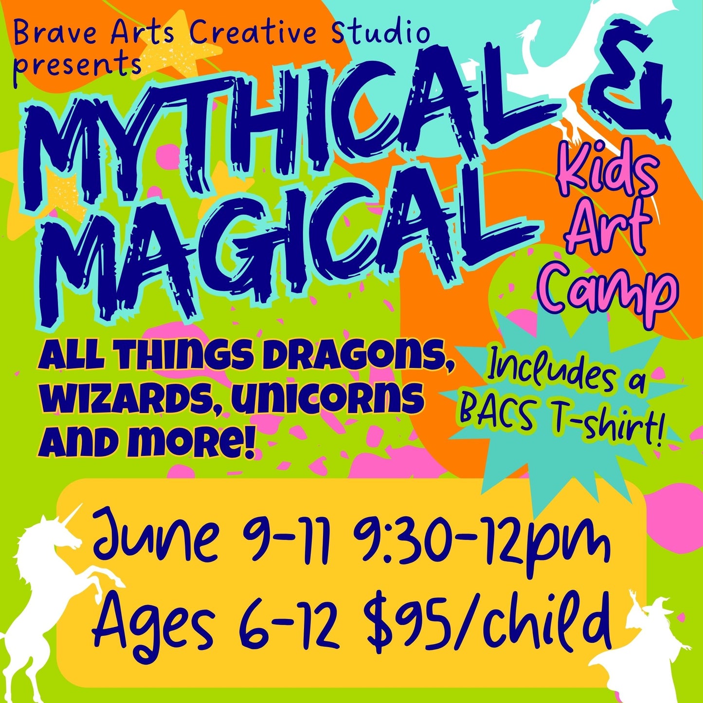 Mythical and Magical Art Camp