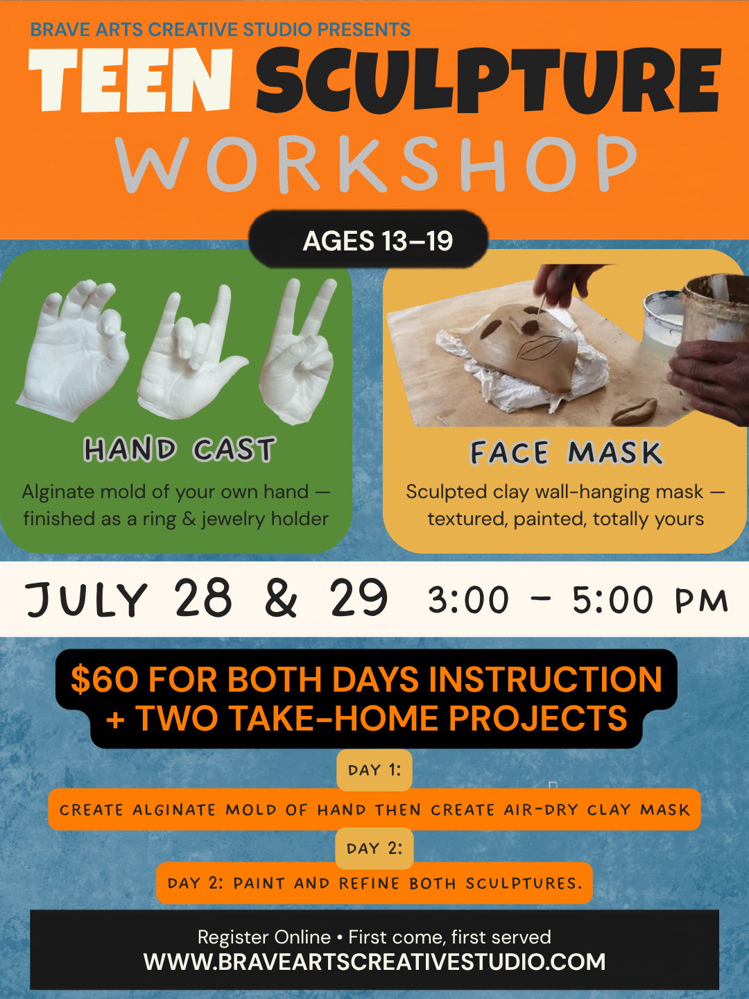 Teen Sculpture Workshop