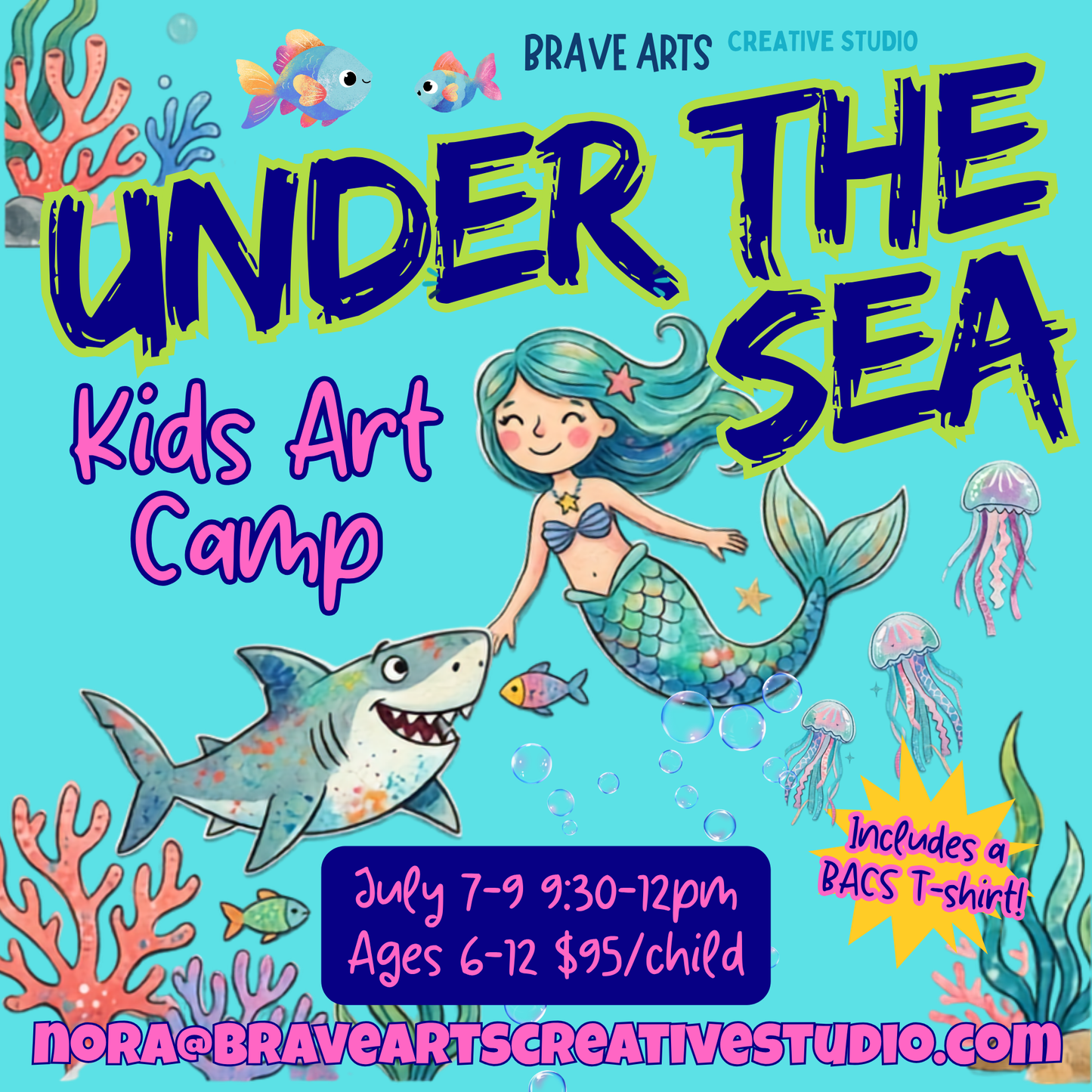 Under the Sea Art Camp