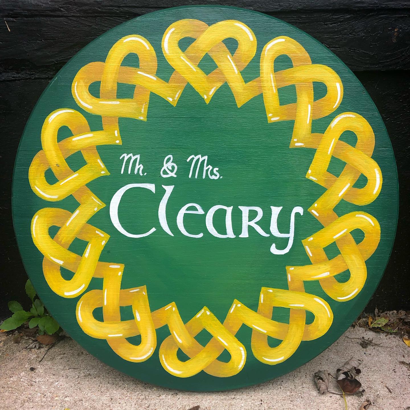 Irish Family Knot Painting